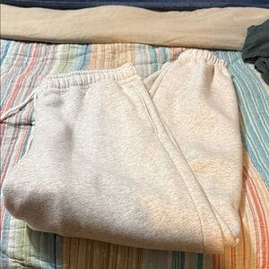 Abercrombie & Fitch Light Gray Sweatpants
